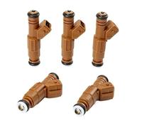 HCQAO 5 pezzi di iniettori di carburante compatibili for Volvo S60 S80 C70 V70 Xc70 Xc90 2.4L 2.5L compatibili for BMW M3 M30 E30 E28 E36 M50 0280155759 0280155831