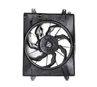 HCQAO Gruppo ventola compatibile con HYUNDAI VERACRUZ 3.0L 3.8L V6 2007-2012 977303J100 977863J100 HY3115124 97730-3J300 Radiatore di raffreddamento elettrico