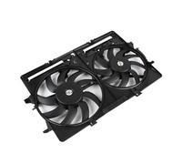 HCQAO Gruppo ventola di raffreddamento motore compatibile con Audi A4 A5 S4 2009-2015 Radiatore di raffreddamento elettrico