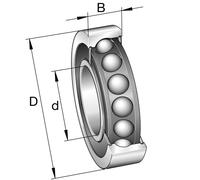 HCS7019-E-T-P4S-UL FAG 95 x 145 x 24 mm ANGULAR CONT. BALL SINGLE ROW Singol...