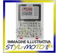 HCSHIM01 SPESSORI PIATTELLI GIOCO VALVOLE HOT CAMS HONDA CRF 150 RB BIG WH 2012