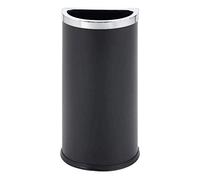 Hcusvcop Cestino per rifiuti commerciale, Bidoni for Rifiuti for Interni Ed Esterni Bidoni Semirotondi In Acciaio Inossidabile Bidone for Immondizia Senza Contatto Con Apertura Extra Ampia