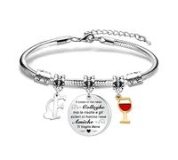 Hcvone Bracciale Colleghe Regali Per Amica Regalo Colleghi Idee Regalo Collega Compleanno Natale (F)