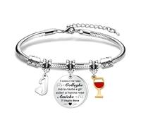 Hcvone Bracciale Colleghe Regali Per Amica Regalo Colleghi Idee Regalo Collega Compleanno Natale (J)