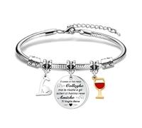 Hcvone Bracciale Colleghe Regali Per Amica Regalo Colleghi Idee Regalo Collega Compleanno Natale (L)