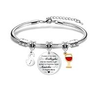 Hcvone Bracciale Colleghe Regali Per Amica Regalo Colleghi Idee Regalo Collega Compleanno Natale (S)