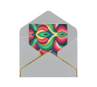 HCVXBSA Biglietti bianchi colorati per morfologia biologica con buste per tutte le occasioni, nota scintillante di alta qualità per compleanno, Natale, matrimonio, 10,2 x 15,2 cm, grigio chiaro