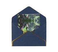 HCVXBSA Biglietti vuoti con buste, motivo: Cavallo nelle fiabe, per tutte le occasioni, per compleanni, Natale, matrimoni, 10,2 x 15,2 cm
