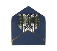 HCVXBSA Biglietti vuoti Gladiator Arena con buste per tutte le occasioni, nota scintillante di alta qualità per compleanno, Natale, matrimonio, 10,2 x 15,2 cm