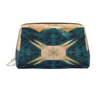 HCVXBSA Borsa per il trucco da donna Toiletrie Showe Brush Cura della pelle Organizzatore da viaggio Borsa Me Grande Borsa Trucco AccessoriesThe Gate of Aika, bianco, Taglia unica