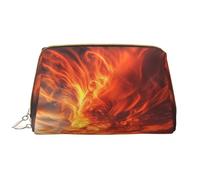 HCVXBSA Borsa per il trucco da donna Toiletrie Showe Brush Cura della pelle Organizzatore da viaggio Borsa Me Grande borsa per il trucco AccessoriesThe Desert at Dawn, bianco, Taglia unica