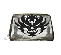 HCVXBSA Borsa per il trucco da donna Toiletrie Showe Brush Cura della pelle Organizzatore da viaggio Borsa Me Grande Borsa Trucco AccessoriesGladiator Arena, bianco, Taglia unica