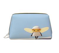 HCVXBSA Borsa per il trucco da donna Toiletrie Showe Brush Cura della pelle Organizzatore da viaggio Borsa Me Grande Borsa Trucco AccessoriesCandyman, bianco, Taglia unica