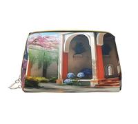 HCVXBSA Borsa per il trucco Donne Toiletrie Showe Pennello Cura della Pelle Organizzatore di Viaggio Borsa Me Grande Borsa Trucco AccessoriesIlluminazione dinamica durante la stagione dei fiori di