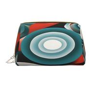 HCVXBSA Borsa per il trucco Donne Toiletrie Showe Pennello Cura della Pelle Organizzatore di Viaggio Borsa Me Grande Borsa Trucco Accessoriesfuturism, bianco, Taglia unica