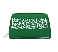 HCVXBSA Borsa per il trucco Donne Toiletrie Showe Pennello Cura della Pelle Organizzatore di Viaggio Borsa Me Grande Borsa Trucco AccessoriesFlag of Saudi Arabia, bianco, Taglia unica