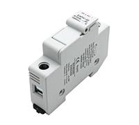 HCVYQMMJ EAPV-32-1/2/3/4P Portafusibile CC for fotovoltaico Solare su Guida DIN con Spia Luminosa Adatto for da 10 * 38 mm(Eapv-32-1p,20A)