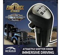 HCXLELD Pomello del cambio USB per ATS ed ETS2 PC per Logitech G29 G920 G923 Driving Force Shifter, Thrustmaster Th8a Th8s, PXN A7 e altri comandi fai da te