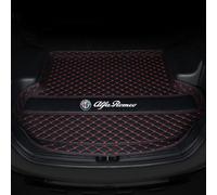 HCXYSZLB Auto Tappetino Bagagliaio per Alfa Romeo Stelvio 2017-2022 2023 2024, Impermeabili AntiGraffio Antiscivolo Baule Fodera Protezione Tappeto Baule Fodera Protezione Interni Accessori