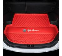 HCXYSZLB Auto Tappetino Bagagliaio per Alfa Romeo Tonale 2022, Impermeabili AntiGraffio Antiscivolo Baule Fodera Protezione Tappeto Baule Fodera Protezione Interni Accessori,A-Red