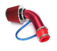 HCXYSZLB Filtro Aria Sportivo Auto per Audi TT 2 Seats MK2 2007-2014, 76mm 3 Pollici Filtro di Aspirazione dell'Aria Fredda Auto Tubo di Aspirazione Fredda Induzione in Alluminio Auto,A-Red