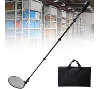 HCZKIUJY Miroir d'inspection Automobile, miroir d'inspection de sécurité portatif rétractable pour toit, réflecteur convexe antidéflagrant en acrylique pour Dessous de véhicule, Sous-s