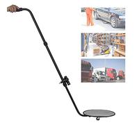 HCZKIUJY Miroir d'inspection Sous véhicule avec éclairage LED, Longueur de la Tige de Direction 120-140 cm, idéal pour Les maisons, Les garages, Les écoles, Les Points de contrôle, Les