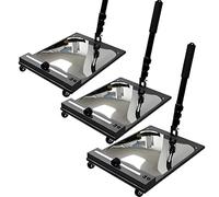 HCZKIUJY Miroir d'inspection Sous véhicule de 12 pouces, miroir de sécurité télescopique Portable pour Inspection Sous Voiture avec Lumière LED et roues pour Le contrôle de sécurité so(3pcs)