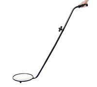 HCZKIUJY Miroir d'inspection Sous véhicule, miroir de recherche convexe de 12 pouces avec poignée télescopique réglable et Angle de miroir Ajustable pour Le contrôle de sécurité Sous l