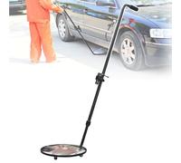 HCZKIUJY Miroir d'inspection Sous véhicule, miroir de sécurité convexe en acrylique, avec Lampe torche LED, pour Une utilisation Sous véhicule, Sur Les toits et au-dessus des étagères.