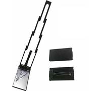 HCZKIUJY Miroir d'inspection télescopique pour véhicule, avec éclairage intégré, pour Le contrôle de sécurité Sous Les voitures, camions, équipements, au-dessus des étagères et Dans Le(Black)