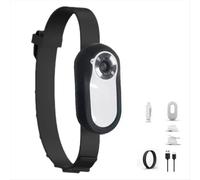 HD 1080P, telecamera per cani con collare per gatti, anti-vibrazione, con magnete indossabile, senza bisogno di Wi-Fi