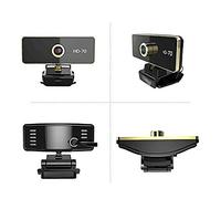 HD 1080P Webcam with Microphone Manual Focus Computer Camera Web Camera PC Webcam for Video Calling Recording Conferencing 1 Megapixel Suitable for Home Computer Equipment