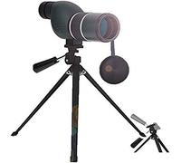 HD 12-36X Zoom 50mm Cannocchiale Monoculare Esterna con Mini Treppiede per godere di una splendida vista della natura, bird watching, concerto (dritto)