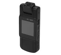 HD Body Camera, Mini Body Camera Videoregistratore con Visione Notturna, Rotazione di 180 Gradi Fotocamera Indossabile per Conferenze Riunioni Interviste