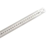 HD BRICO Righello in Acciaio Inossidabile, Spessore 1mm per Ufficio/Ingegneria/Casa/Insegnamento (1 pzzzi set 100 cm)