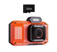 HD Fotocamere Digitali Schermo IPS 2.88 Pollice Fotocamera Istantanea Zoom 18X Dual Lens Videocamera Fotografica Bambino NUOVO Regali Portatile Carta Vlogging Fotocamera Compatta Digicam Sparare 1080P