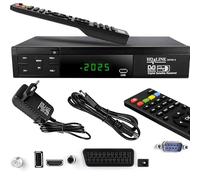 Hd-line 20700 Ricevitore Satellitare DVB S2 HD per HD satelliti satellitari digitali SAT (DVB-S/S2, HDMI, SCART, 2 x USB 2.0, Full HD 1080p) (preprogrammato per Astra Hotbird e Türksat)