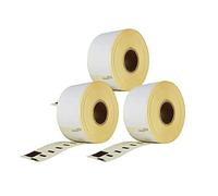hd-line Etichette Dymo per Labelwriter 99012 - Confezione da 3 rotoli di etichette x 260 pezzi per rotolo, autoadesive, compatibili per stampanti di etichette Dymo Labelwriter e Seiko,89 x 36 mm