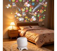 HD Luci Notturne Olografiche Dinamiche 5D Rotanti Proiettore LED Smart | Proiettore 360° Mini Galaxy: lampada con proiezione dinamica rotante, ideale per decorazioni di camera e soffitto nelle feste