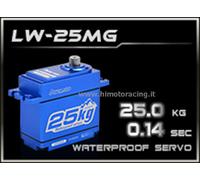 HD-LW-25MG SERVO DIGITALE CASSA ALLUMINIO WATERPROOF 25KG 0.14sec POWER HD