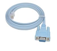 HD Network RJ45 to RS232 Com Port Serial DB9 Female Router Console Cable Adapter for Cisco Huawei
