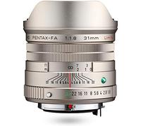 HD PENTAX-FA 31mmF1.8 Limited Silver Limited Lens Obiettivo grandangolare primario, rivestimento HD ad alte prestazioni, rivestimento SP, diaframma rotondo, corpo in alluminio lavorato