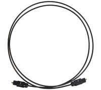 HD Supply TC010-010 Cavo audio Toslink S / PDIF, fibra ottica, spina, Ø 2.2 mm, 1.00 m, nero