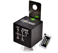 HD Switch Relè impermeabile 12V 40A sostituisce Hella 933332051 933332011 4RD 933 332-01, 4RD93333201 w/LED indicatore luminoso e grasso dielettrico