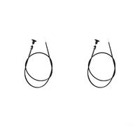 HD4832018 - Cavo di arresto utilizzato nel collegamento della porta del vento per la regolazione della miscela aria/carburante del motore durante l'avvio (2 pezzi)