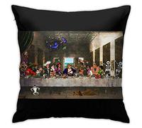 Hdadwy Last Monkey Island Supper Fodere per cuscini decorativi per la casa per divano Federe per cuscini da divano 18x18 pollici