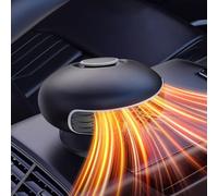 HDAJDWA Riscaldatore per Auto per Ford KA Kuga Maverick Mondeo Mustang Puma Ranger S Max Taunus Taurus, Sbrinatore e Antinebbia per Parabrezza Auto Invernale, 2 in 1 Riscaldamento e Ventilatore,24V