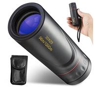 HDAJY Telescopio monoculare di aggiornamento 30 x 25 HD per visione notturna monoculare per osservare le stelle, caccia, nero