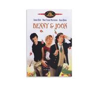 HDASURWORHRHI Benny & Joon, poster decorativo da parete su tela, stile vintage, decorazione per la stanza, 50 x 75 cm, senza cornice